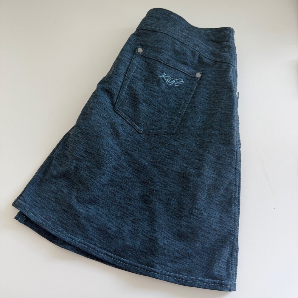 Kuhl Mova Skort Blue Heathered Women's Small Lined Outdoor‎ Hiking
